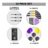 TARGET DARTS Luke 'The Nuke' Littler Player Edition 22g Brass Steel Tip Darts Set (170001)