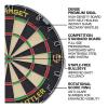 TARGET DARTS Luke 'The Nuke' Littler Player Edition Cabinet & Dartboard Set (440020)