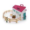 SCHLEICH Horse Club Open Stable Little Horseshoe Toy Playset (42703)