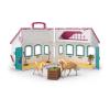 SCHLEICH Horse Club Open Stable Little Horseshoe Toy Playset (42703)