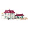 SCHLEICH Horse Club Lakeside Country House and Stable Toy Playset (42706)