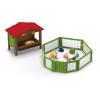 SCHLEICH Farm World Rabbit Hutch Toy Playset (42728)