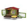 SCHLEICH Farm World Rabbit Hutch Toy Playset (42728)