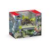 SCHLEICH Eldrador Creatures BattleCave Stone Chameleon Toy Playset (42677)