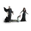 SCHLEICH Harry Potter Wizarding World Lord Voldemort, Nagini & Bellatrix Lestrange Toy Figure Set (42684)