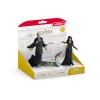 SCHLEICH Harry Potter Wizarding World Lord Voldemort, Nagini & Bellatrix Lestrange Toy Figure Set (42684)