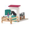 SCHLEICH Horse Club Horse Box Lisa & Storm Toy Figure Set (42709)