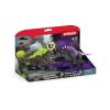 SCHLEICH Eldrador Creatures Shadow Lynx vs. Rock Crusher Toy Figure (70827)