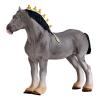 MOJO Horse World Shire Dapple Grey Toy Figure (381068)