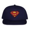 DC COMICS Superman Cross-stitch Embroidered Emblem Snapback Baseball Cap (SB422673SPM)