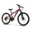 HUFFY Korros 24-Inch 21-Speed Red Hardtail Mountain Bike (24385W)