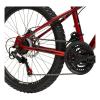 HUFFY Korros 24-Inch 21-Speed Red Hardtail Mountain Bike (24385W)
