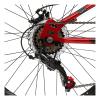 HUFFY Korros 24-Inch 21-Speed Red Hardtail Mountain Bike (24385W)