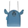DISNEY Lilo & Stitch Cute & Fluffy Stitch Micro Bag, Blue (MI067634DNY)