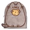PUSHEEN THE CAT Snacking on a Cookie Novelty Mini Backpack, Beige (MP767088PSH)