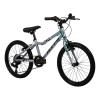HUFFY Literide 20in Alloy 7-Speed Titanium Sky Blue and Grey Junior Boys Bike (23005W)