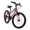 HUFFY Literide 20in Alloy 7-Speed Neon Nebula Pink and Grey Junior Girls Bike (23015W)