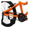 HUFFY Literide 20in Single-Speed Tangerine Orange and Pebble Grey Children's Bike (23205W)