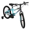 HUFFY Literide 20in Single-Speed Lagoon Blue and Moonstone Grey Children's Bike (23215W)