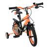 VOLARE Strike Orange and Black 12-Inch Boys Children's Bike (51255)