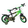 VOLARE Strike Green and Black 12-Inch Boys Children's Bike (51258)
