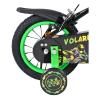 VOLARE Strike Green and Black 12-Inch Boys Children's Bike (51258)