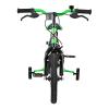 VOLARE Strike Green and Black 14-Inch Boys Children's Bike (51429)