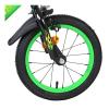 VOLARE Strike Green and Black 14-Inch Boys Children's Bike (51429)