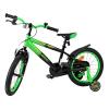 VOLARE Strike Green and Black 16-Inch Boys Children's Bike (51636)