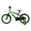 VOLARE Strike Green and Black 16-Inch Boys Children's Bike (51636)