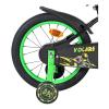 VOLARE Strike Green and Black 16-Inch Boys Children's Bike (51636)
