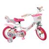 VOLARE Unicorn White 12-Inch Girls Children's Bike (61275)