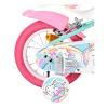 VOLARE Unicorn Green 12-Inch Girls Children's Bike (61278)