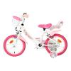 VOLARE Unicorn White 14-Inch Girls Children's Bike (61475)