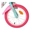 VOLARE Unicorn Green 14-Inch Girls Children's Bike (61478)