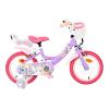 VOLARE Unicorn Purple 14-Inch Girls Children's Bike (61481)