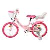 VOLARE Unicorn Pink 16-Inch Girls Children's Bike (61677)