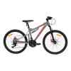 HUFFY Marker 24-Inch Matte Gunmetal Grey Full Suspension 21-Speed Boys Children's Mountain Bike (24940W)