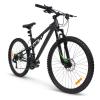 HUFFY Marker 26-Inch Matte Onyx Black Full Suspension 21-Speed Boys and Mens Mountain Bike (26920W)