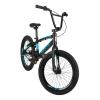 HUFFY HX Pro Racer 20-inch Aluminum BMX Race Bike - Black/Blue (53000W)