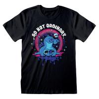 DISNEY Lilo & Stitch Not Ordinary T-Shirt, Unisex, Extra Large, Black (DIS00463TSB1X)