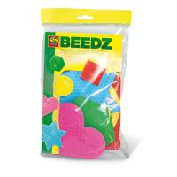 SES CREATIVE Children's Beedz Iron-on Beads Pegboards Mosaic Set, 5 Pieces, Unisex, 5 to 12 Years, Multi-colour (00782)