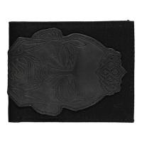 ASSASSIN'S CREED Valhalla Tribal Face Patch Bi-fold Wallet, Black (MW314587ASC)