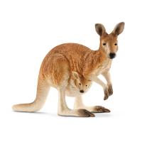 SCHLEICH Wild Life Kangaroo Toy Figure, 3 to 8 Years (14756)