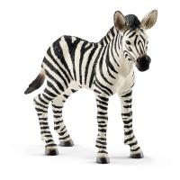 SCHLEICH Wild Life Zebra Foal Toy Figure, 3 to 8 Years (14811)