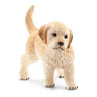 SCHLEICH Farm World Golden Retriever Dog Puppy Toy Figure, 3 to 8 Years (16396)