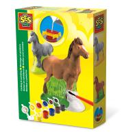 SES CREATIVE Children's Horse Casting & Painting Set, Unisex, 5 to 12 Years, Multi-colour (01211)