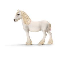 SCHLEICH Farm World Shire Mare Toy Figure, White, 3 to 8 Years (13735)