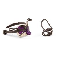SCHLEICH Horse Club Saddle & Bridle for Lisa & Storm Toy Figure Accessory Set, Multi-colour, 5 to 12 Years (42491)
