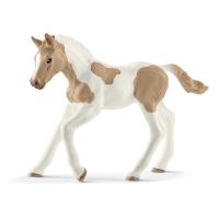 SCHLEICH Horse Club Paint Horse Foal Toy Figure, Five to Twelve Years and Above, White/Brown (13886)